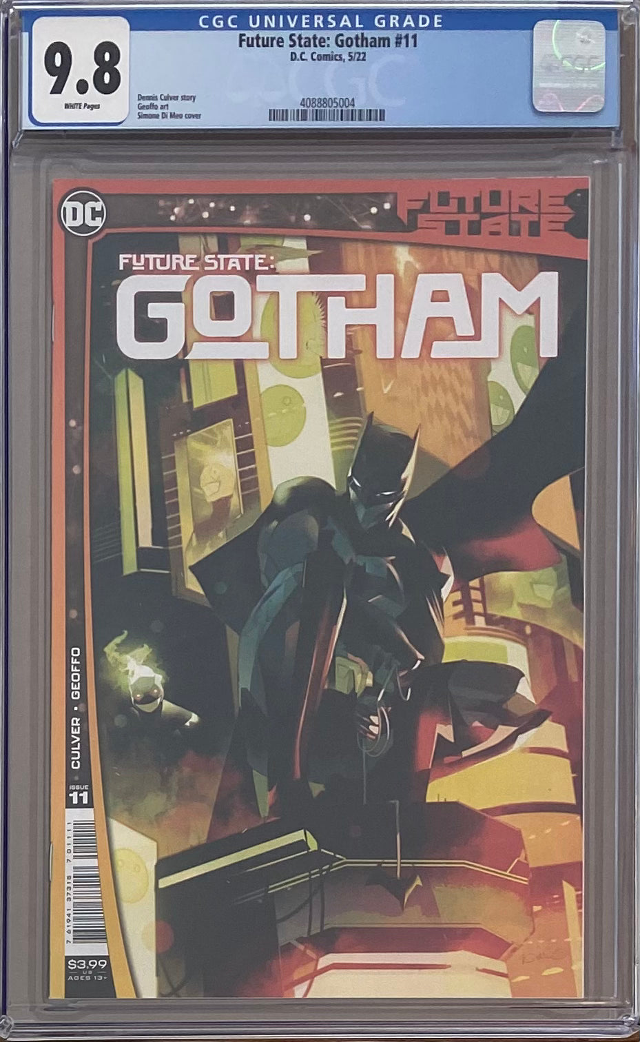Future State: Gotham #11 CGC 9.8