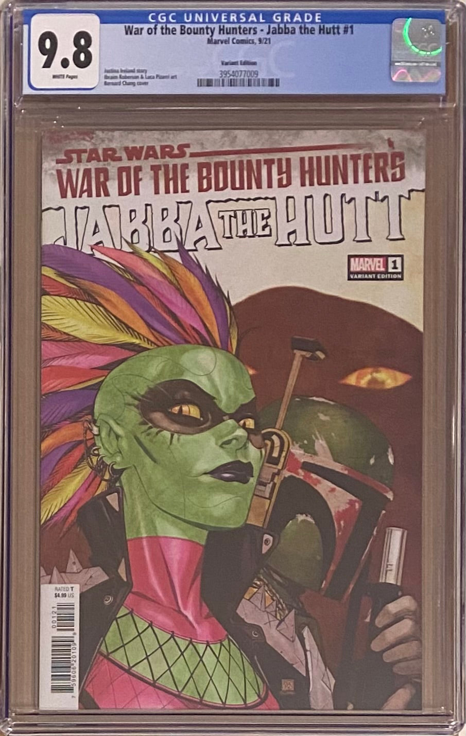 Star Wars: War of the Bounty Hunters - Jabba the Hutt #1 Chang Variant CGC 9.8