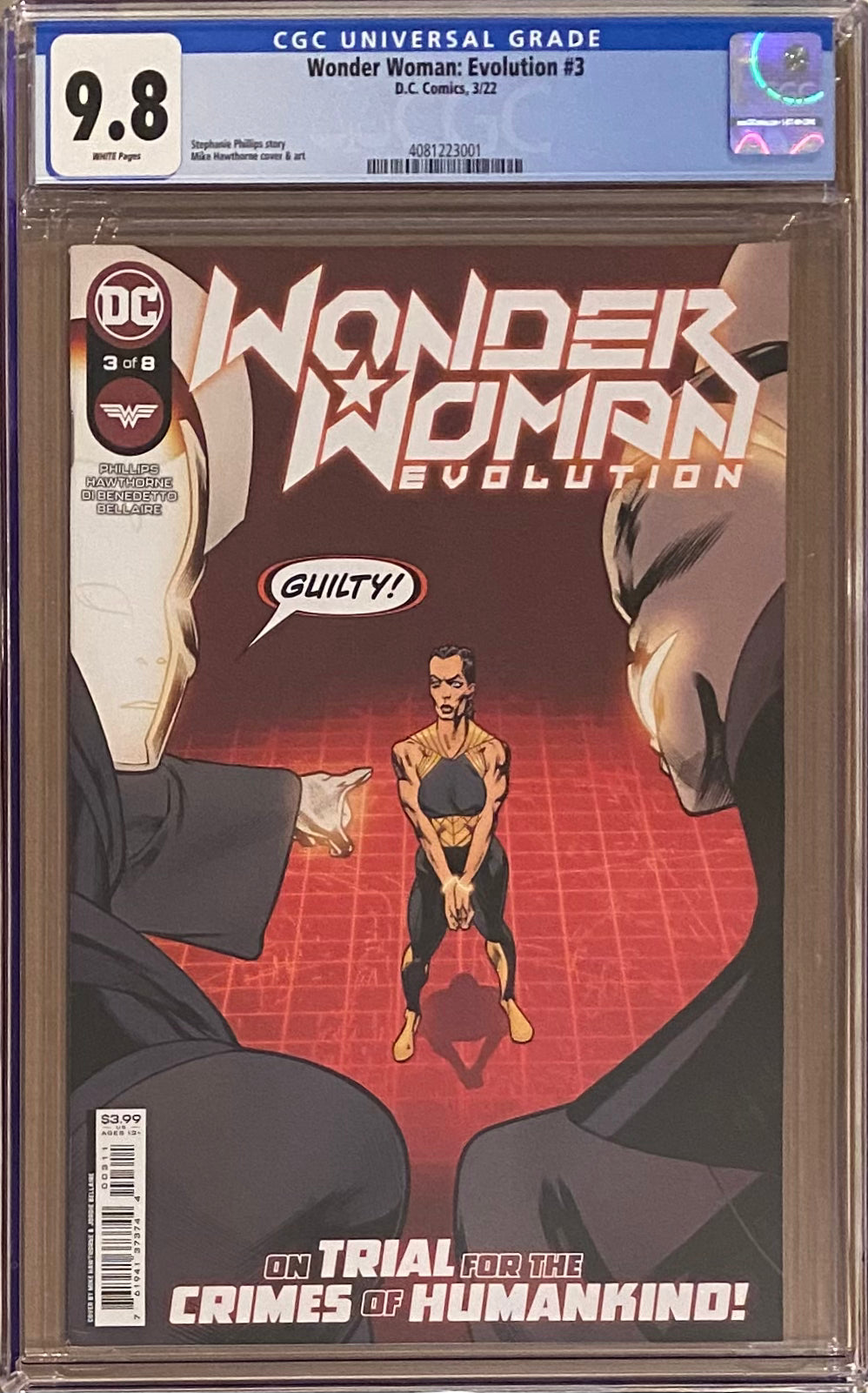 Wonder Woman: Evolution #3 CGC 9.8