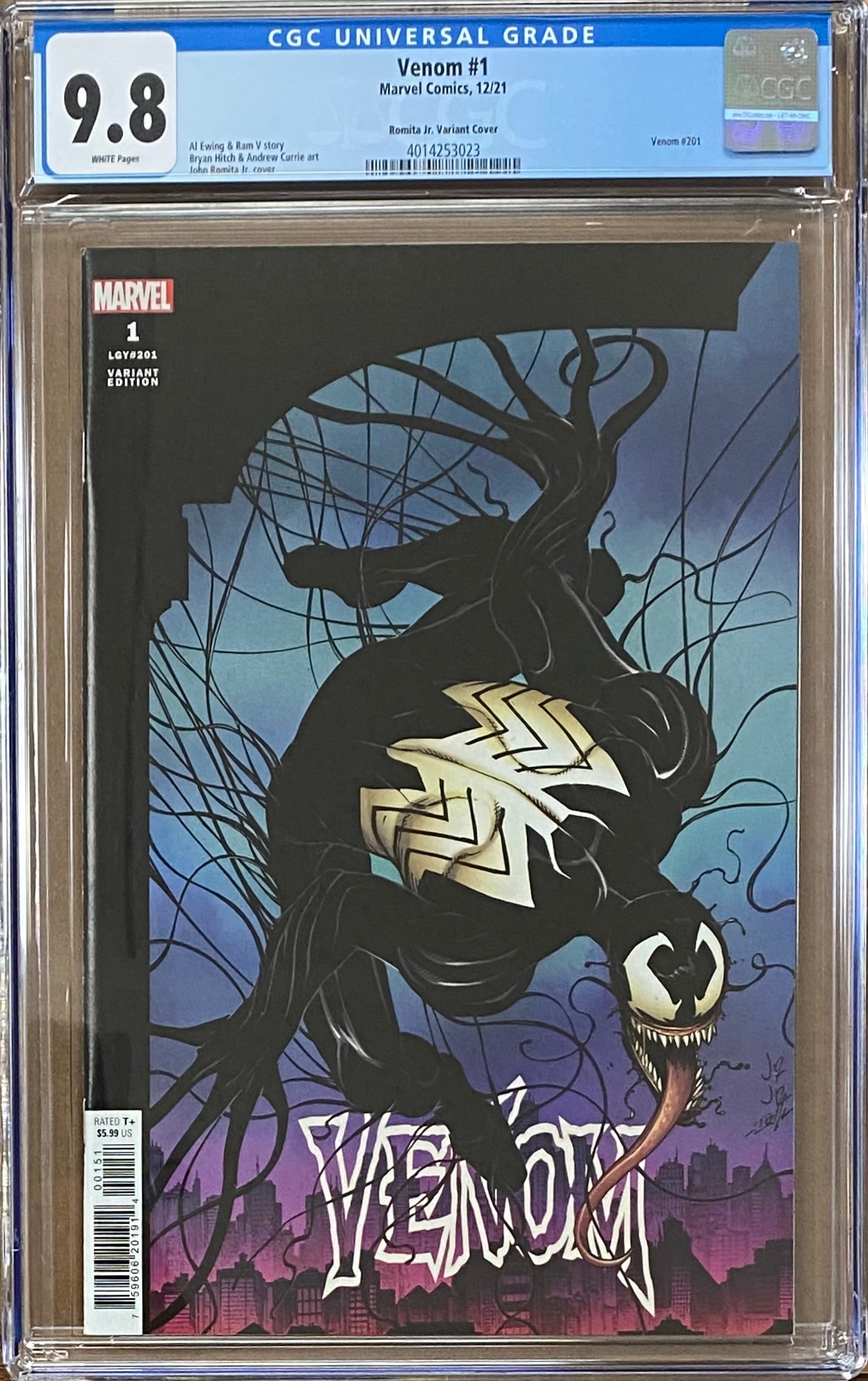 Venom #1 Romita Jr. Variant CGC 9.8