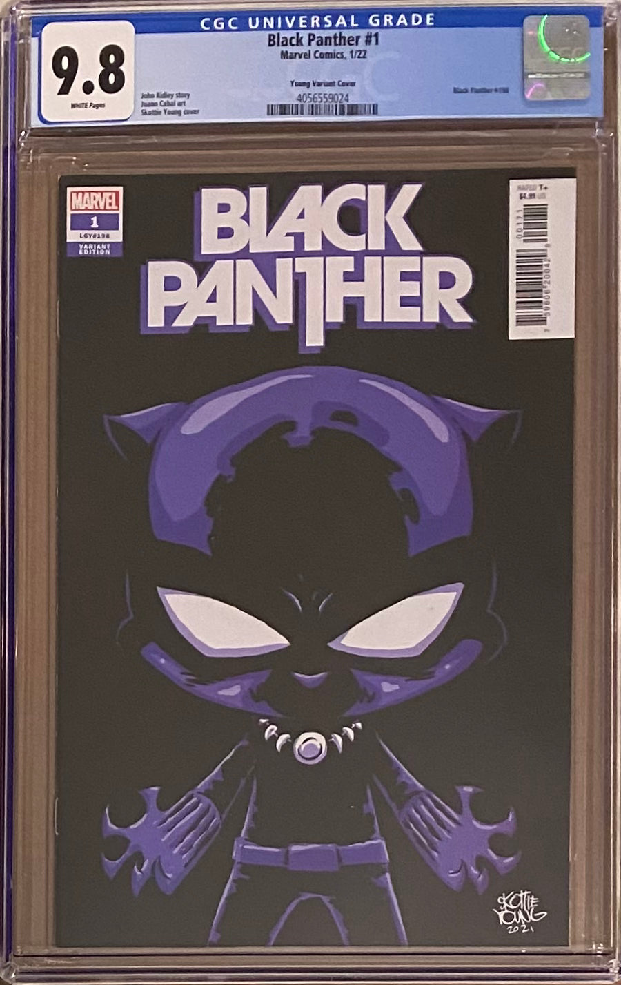 Black Panther #1 Young Variant CGC 9.8
