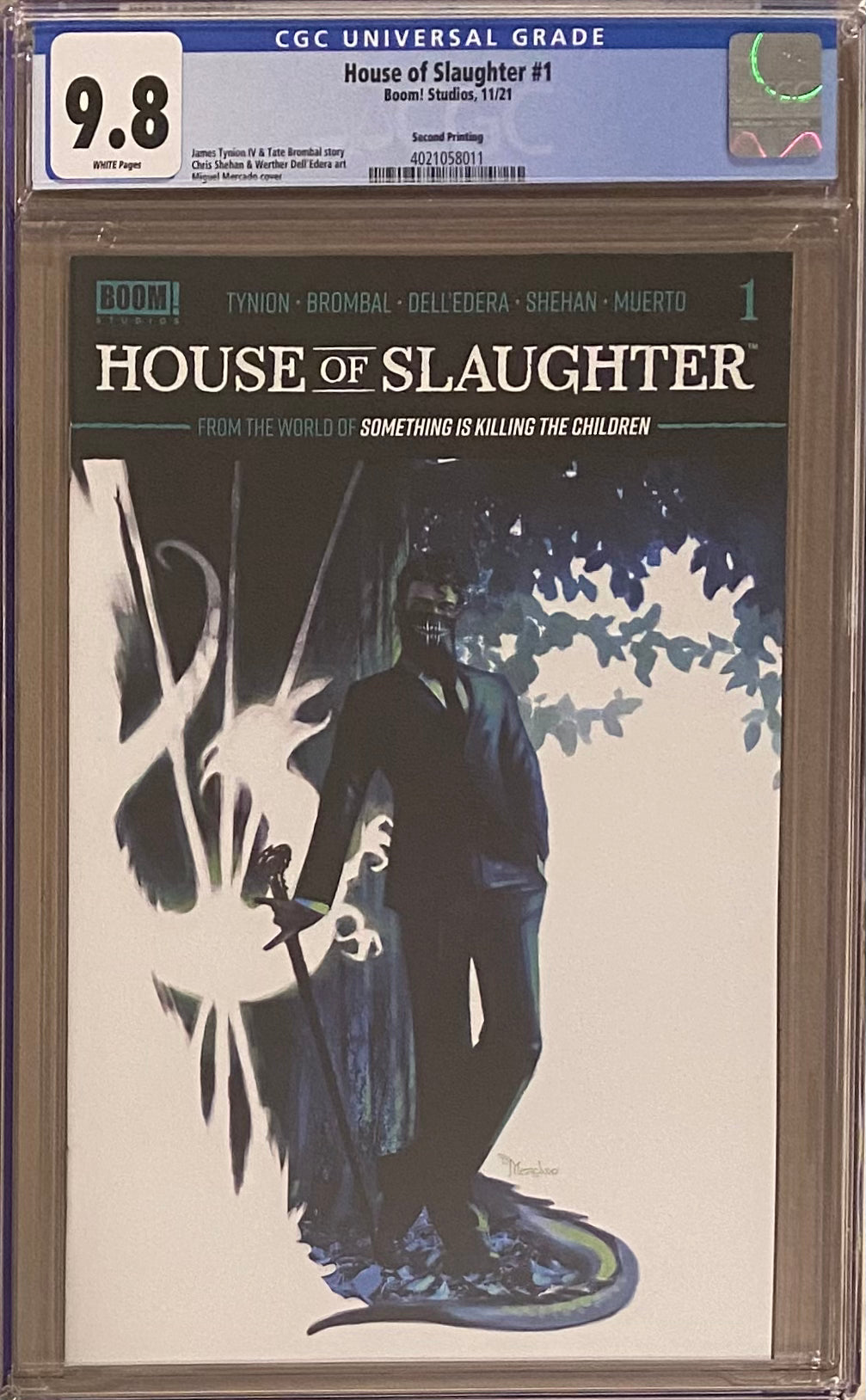 House of Slaughter #1 Second Printing CGC 9.8