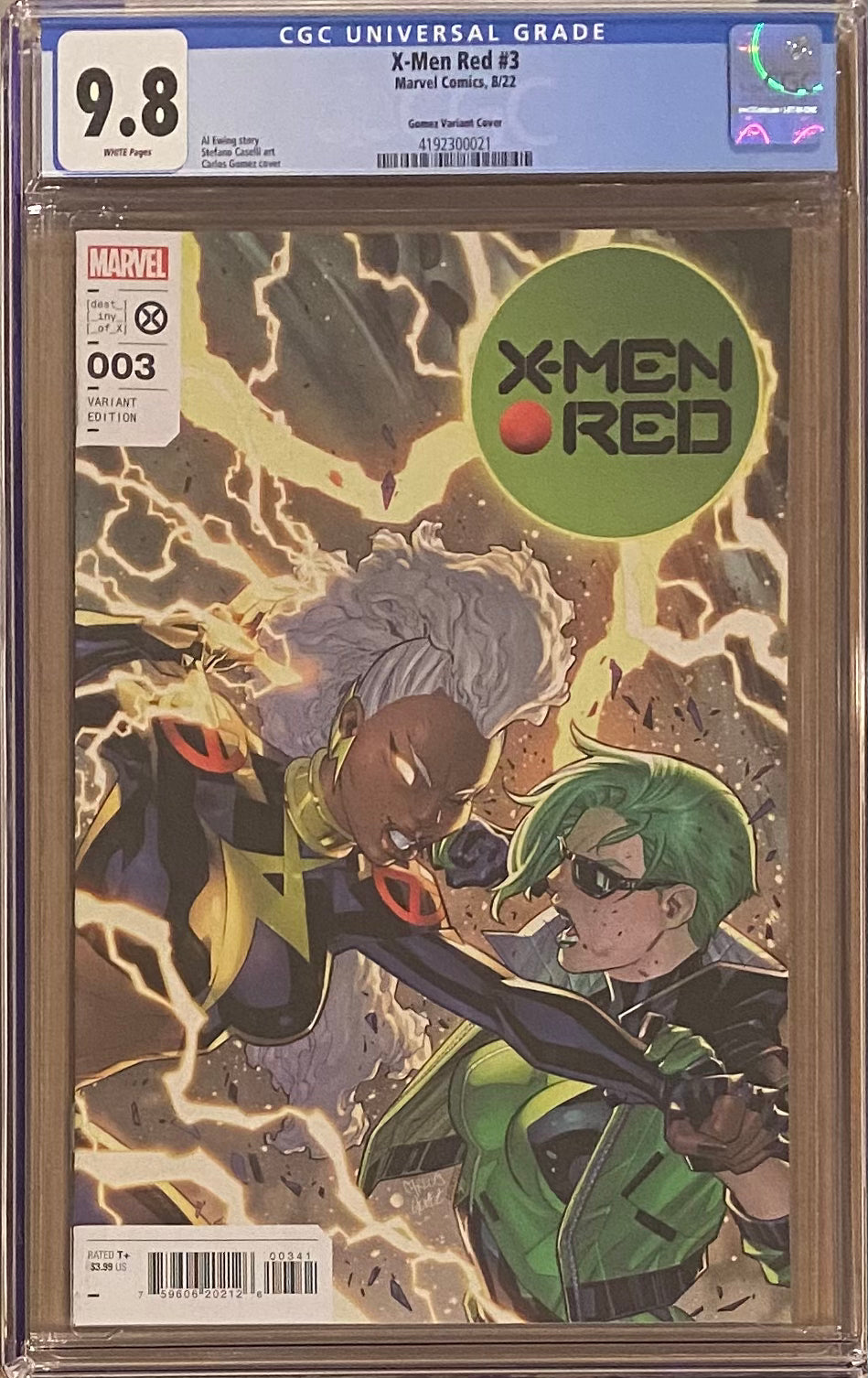 X-Men Red #3 Gomez Variant CGC 9.8