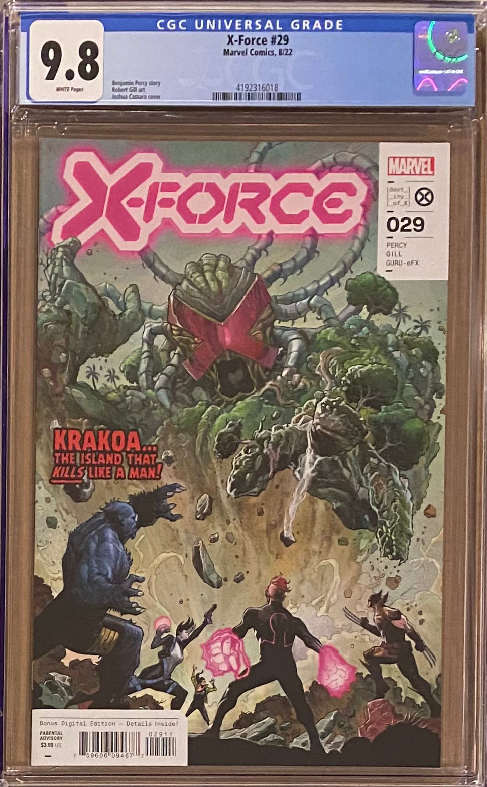 X-Force #29 CGC 9.8