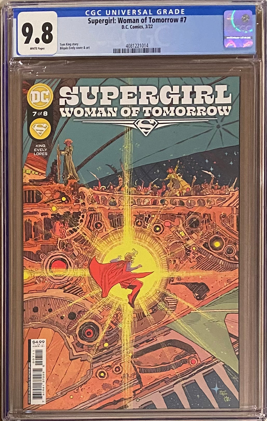 Supergirl: Woman of Tomorrow #7 CGC 9.8