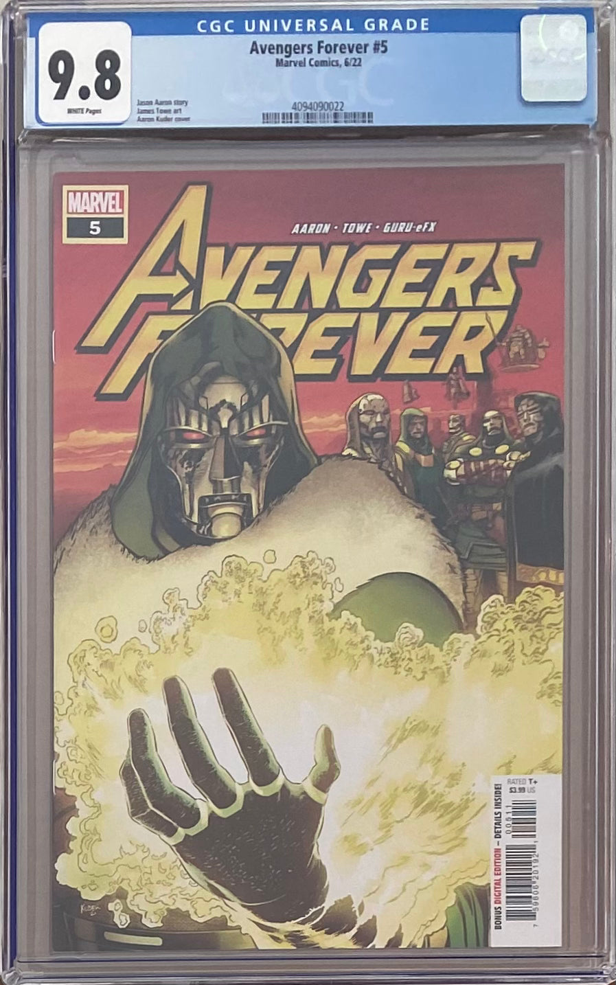 Avengers Forever #5 CGC 9.8