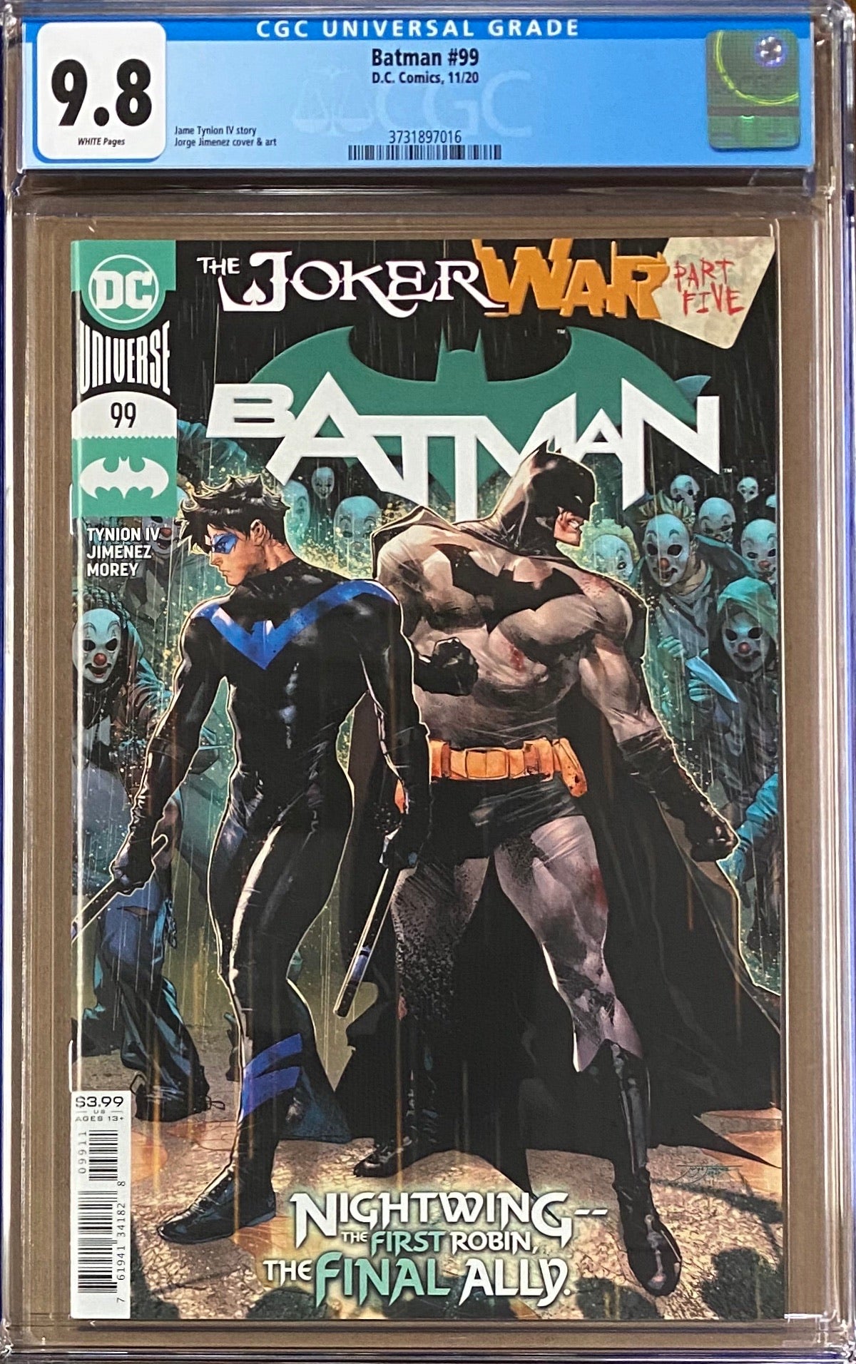Batman #99 CGC 9.8