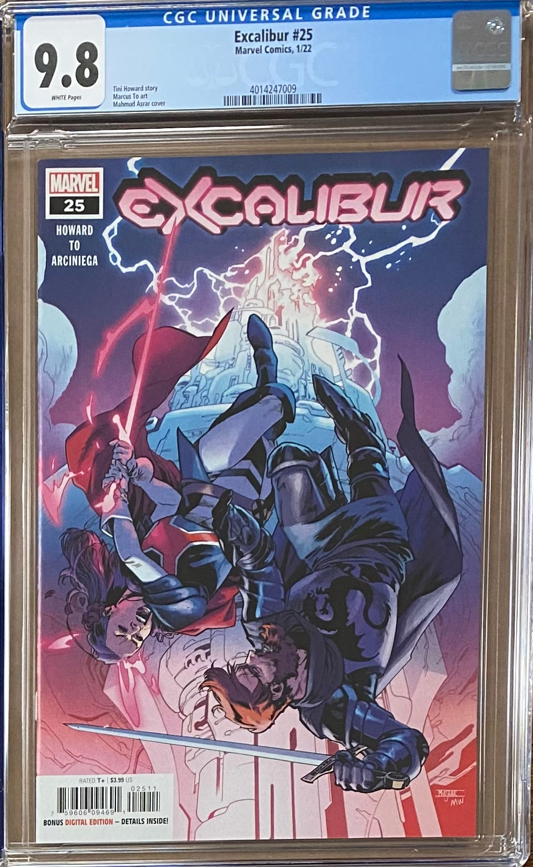 Excalibur #25 CGC 9.8