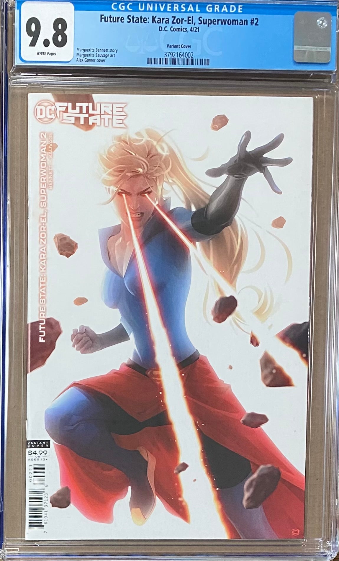 Future State: Kara Zor-El, Superwoman #2 Variant CGC 9.8