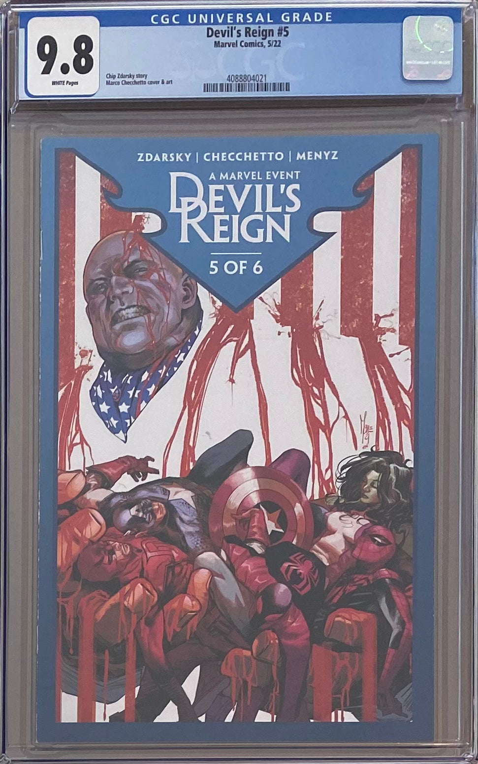 Devil's Reign #5 CGC 9.8