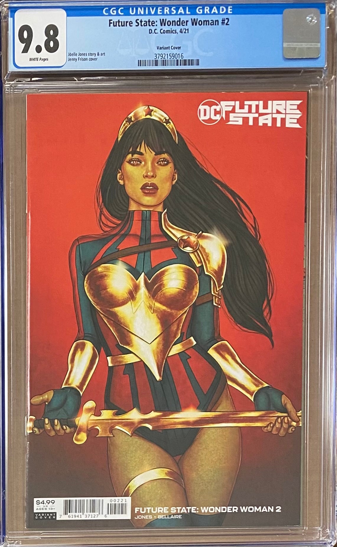 Future State: Wonder Woman #2 Frison Variant CGC 9.8