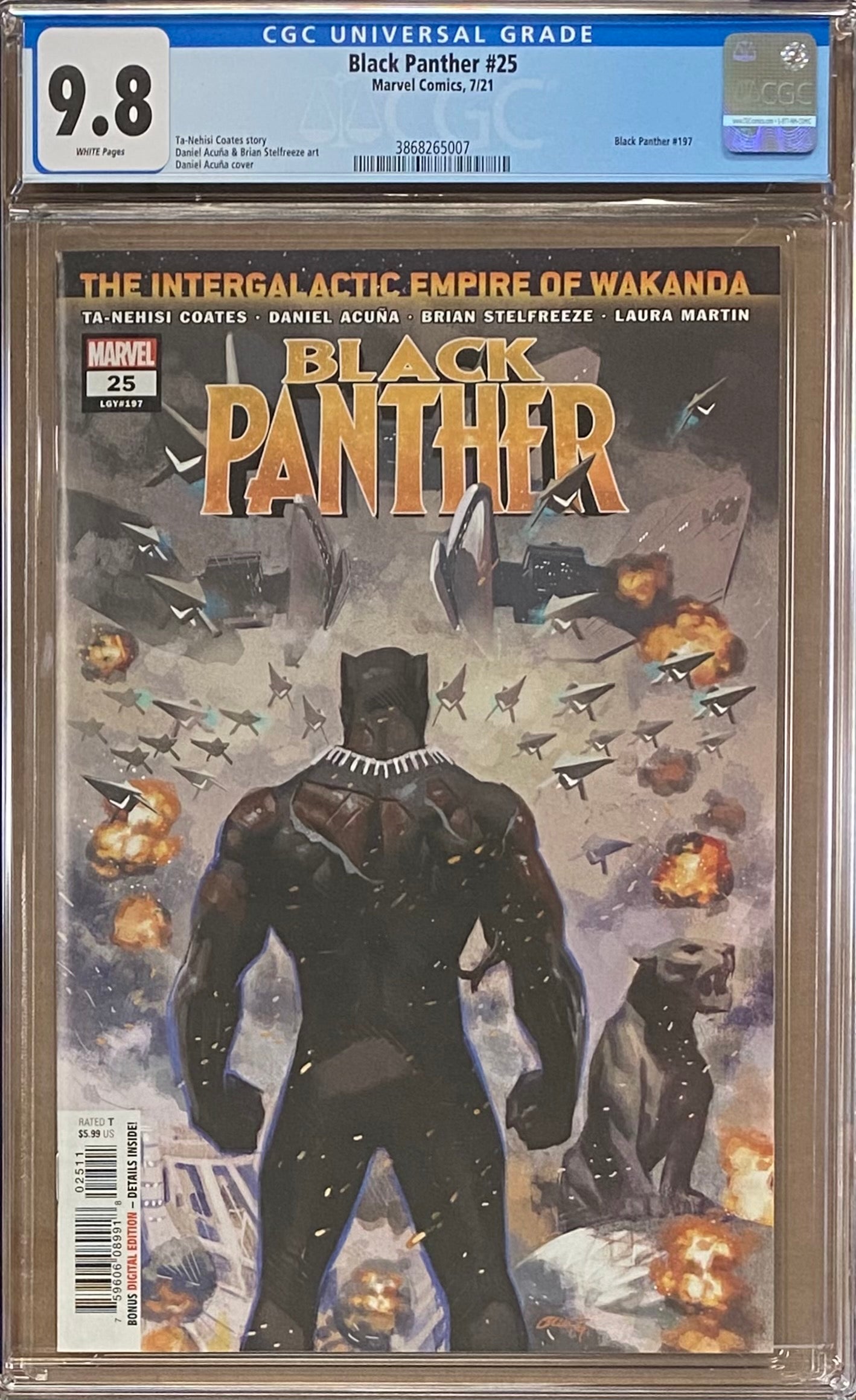 Black Panther #25 CGC 9.8