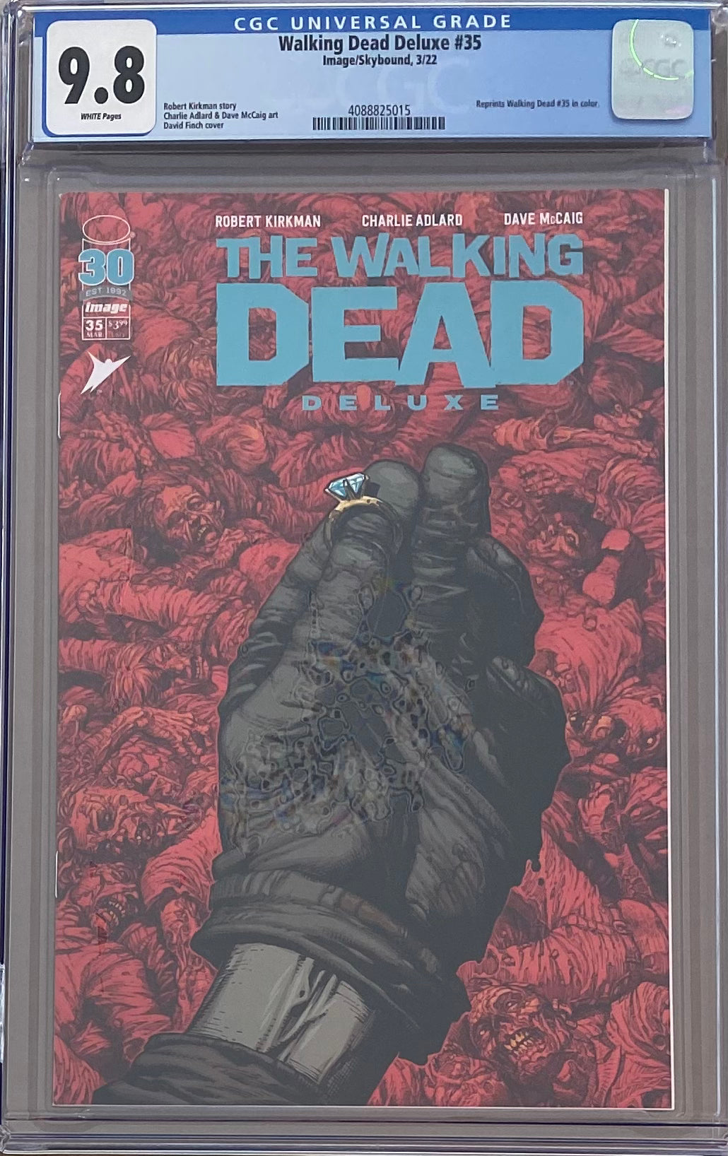 Walking Dead Deluxe #35 CGC 9.8