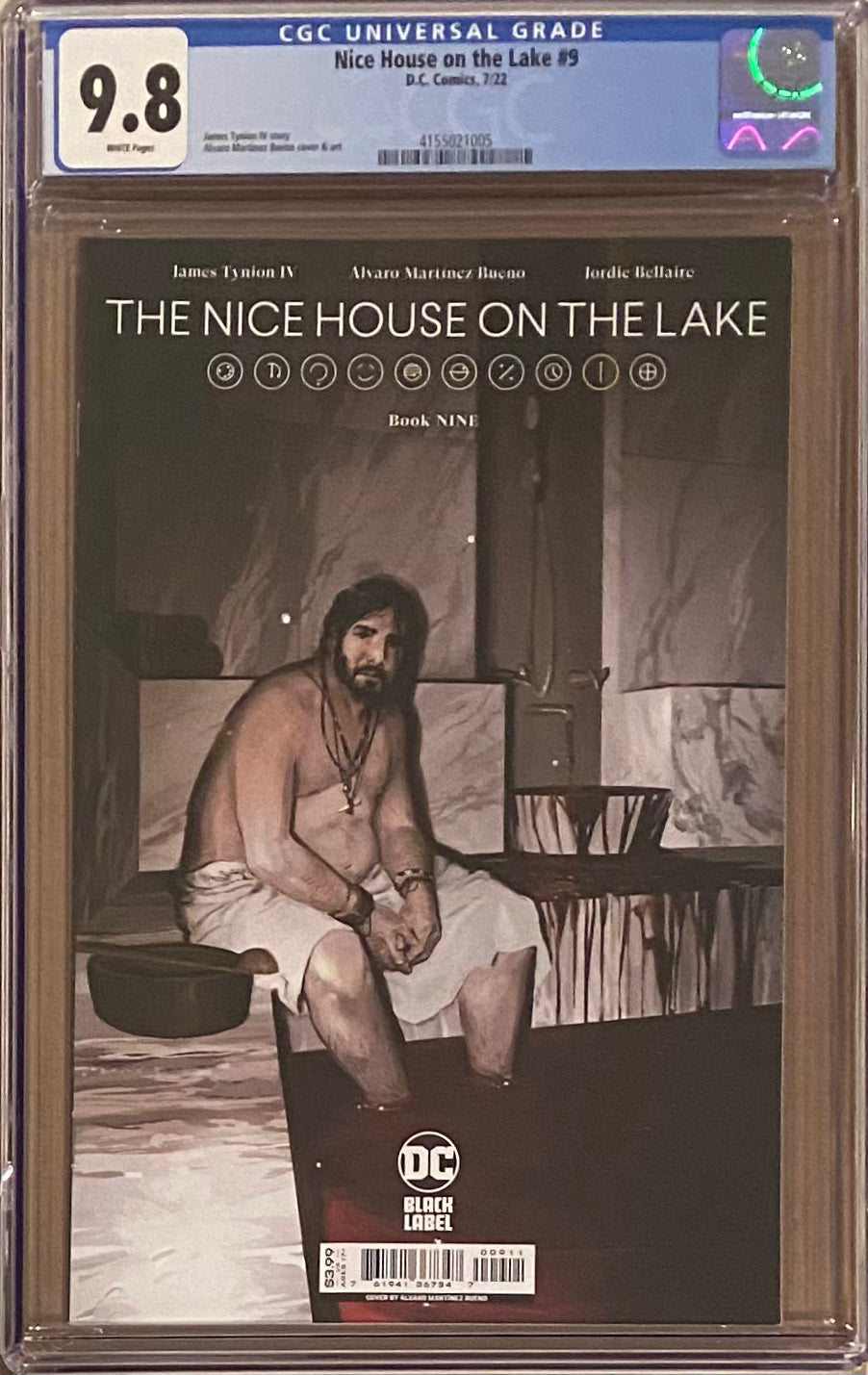 Nice House on the Lake #9 CGC 9.8 - DC Black Label