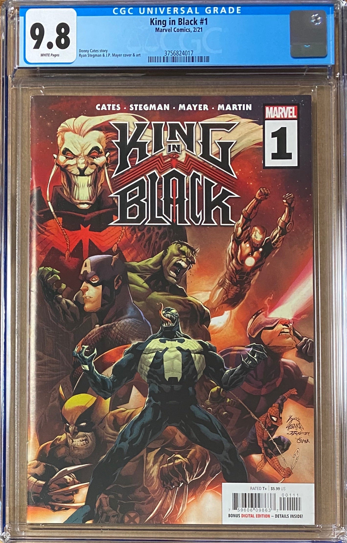 King in Black #1 CGC 9.8
