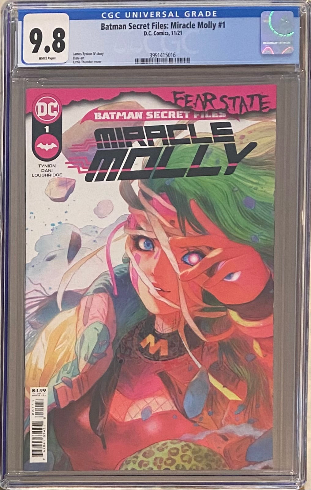 Batman Secret Files: Miracle Molly #1 CGC 9.8