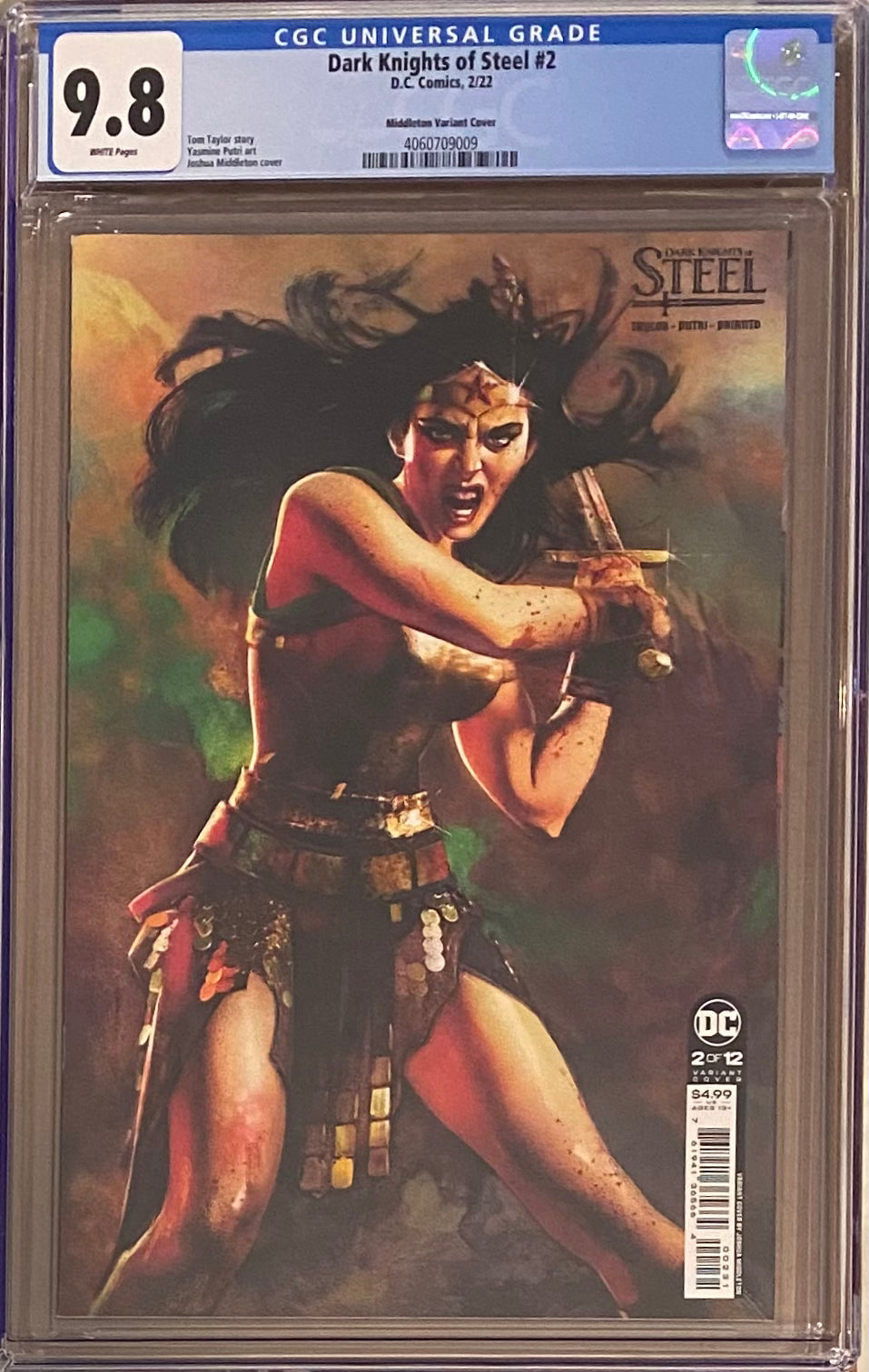 Dark Knights of Steel #2 Middleton Variant CGC 9.8