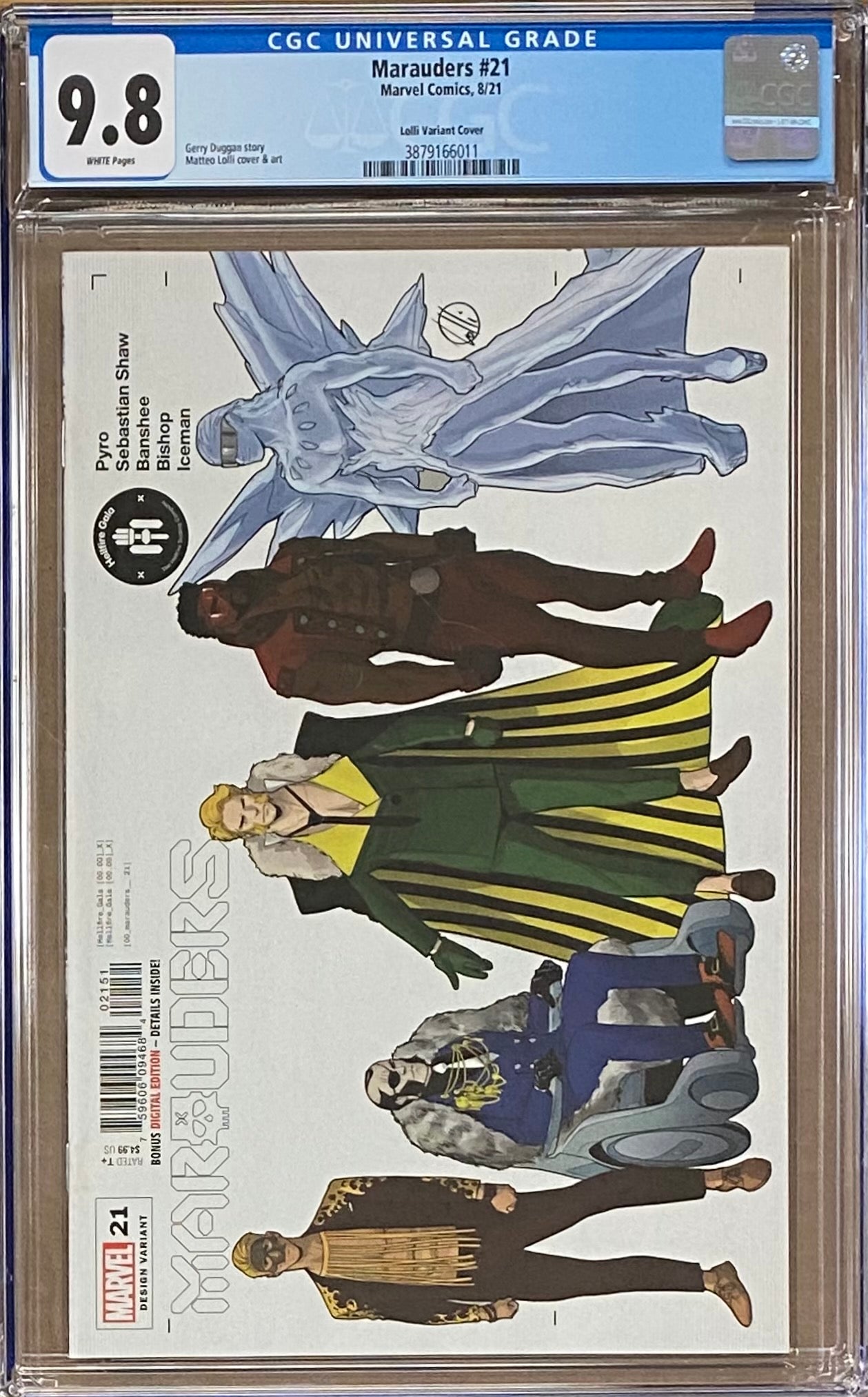 Marauders #21 Hellfire Gala Design Variant CGC 9.8 - Hellfire Gala