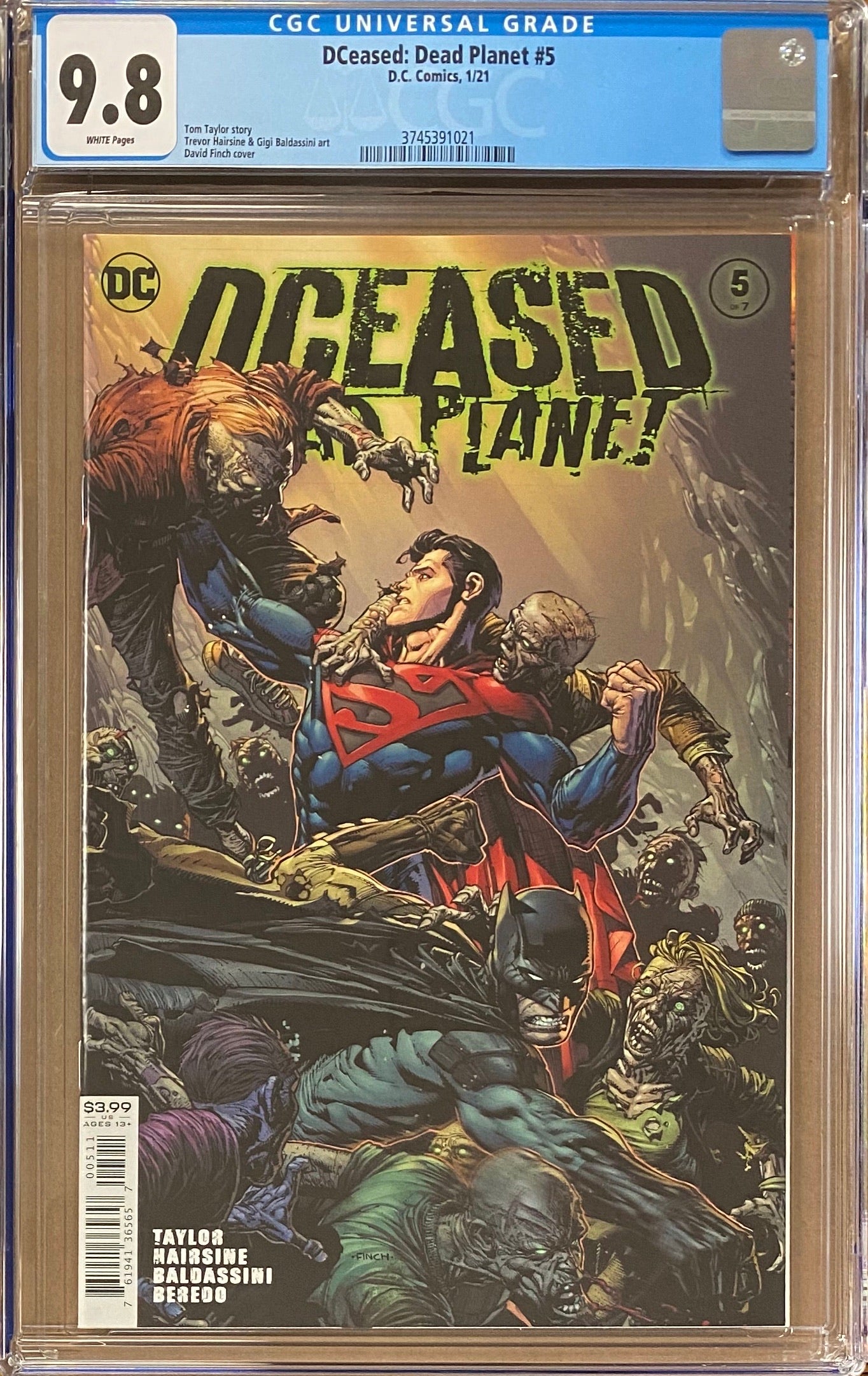 DCeased: Dead Planet #5 CGC 9.8