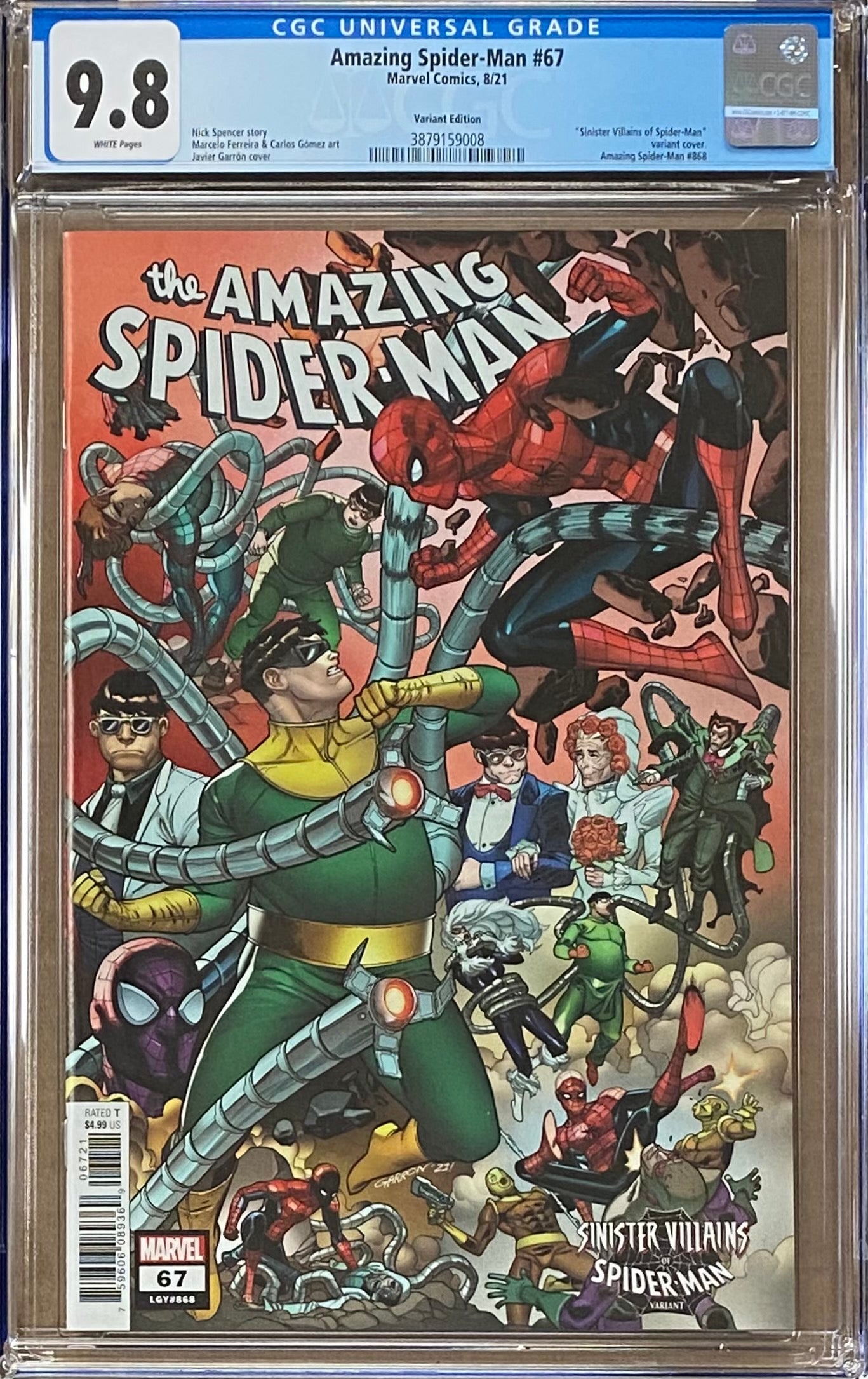 Amazing Spider-Man #67 Sinister Villains Variant CGC 9.8
