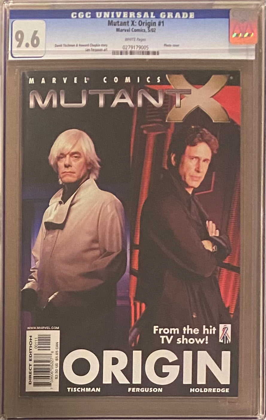 Mutant X: Orgins #1 CGC 9.6