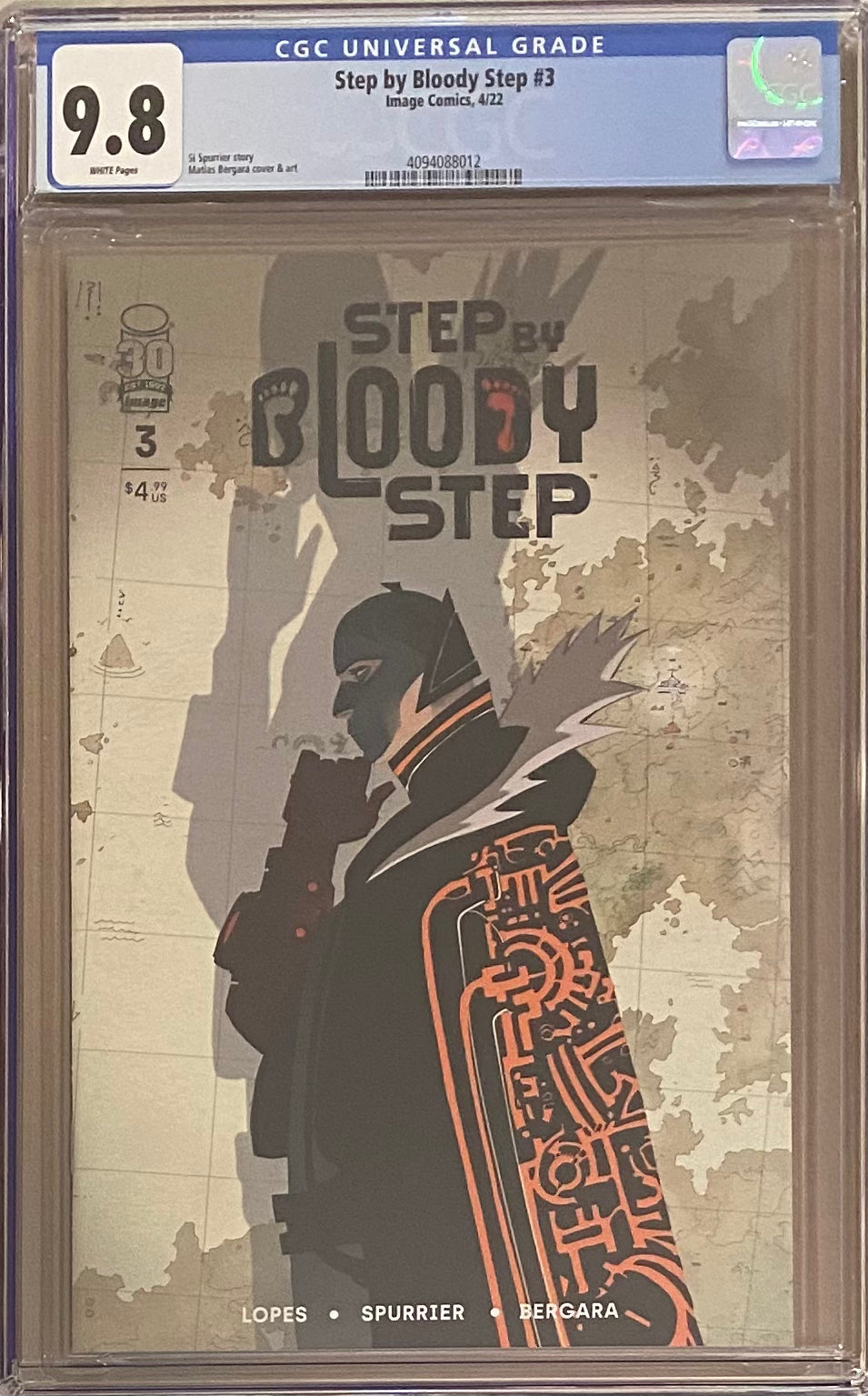 Step by Bloody Step #3 CGC 9.8