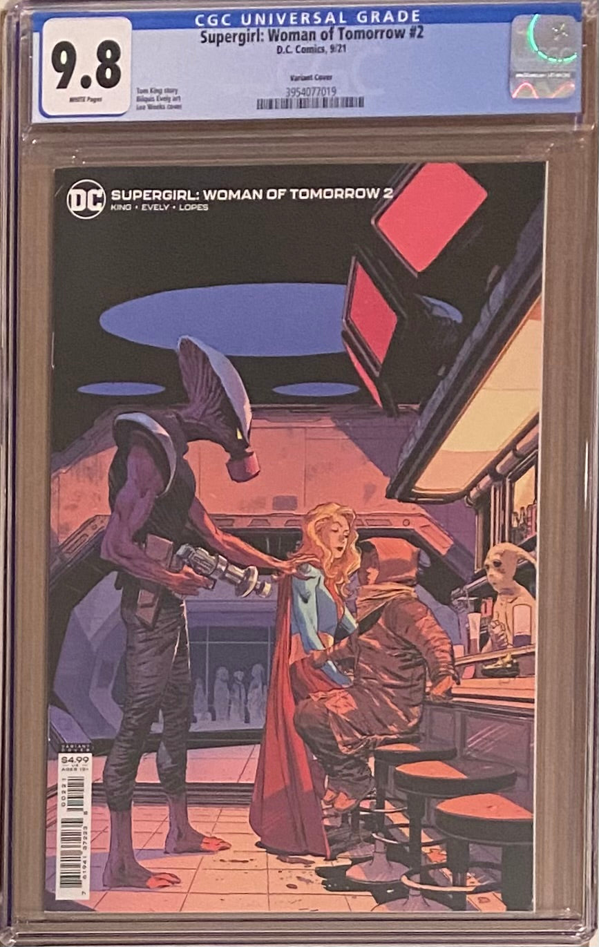 Supergirl: Woman of Tomorrow #2 Variant CGC 9.8