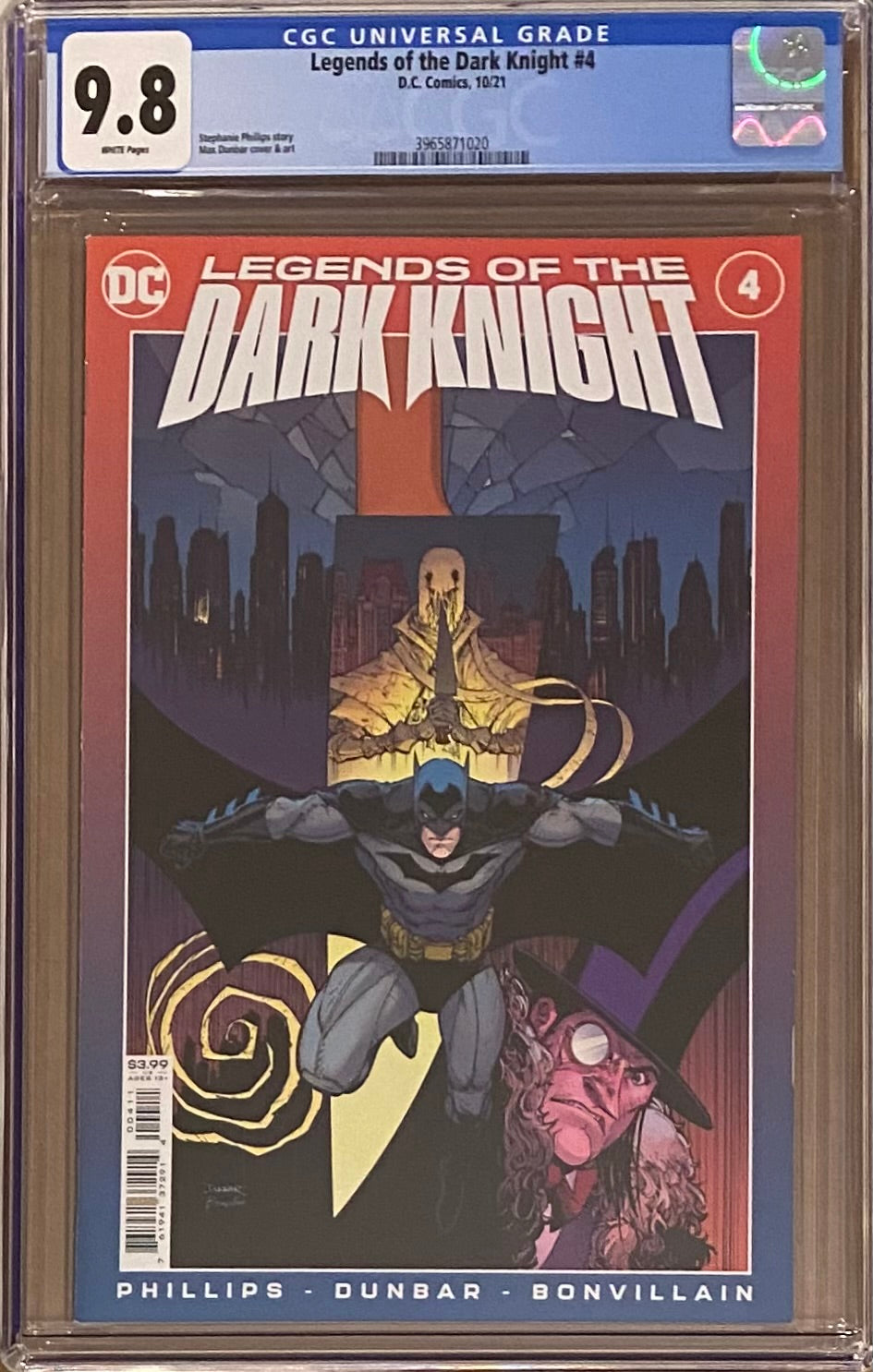 Legends of the Dark Knight #4 CGC 9.8