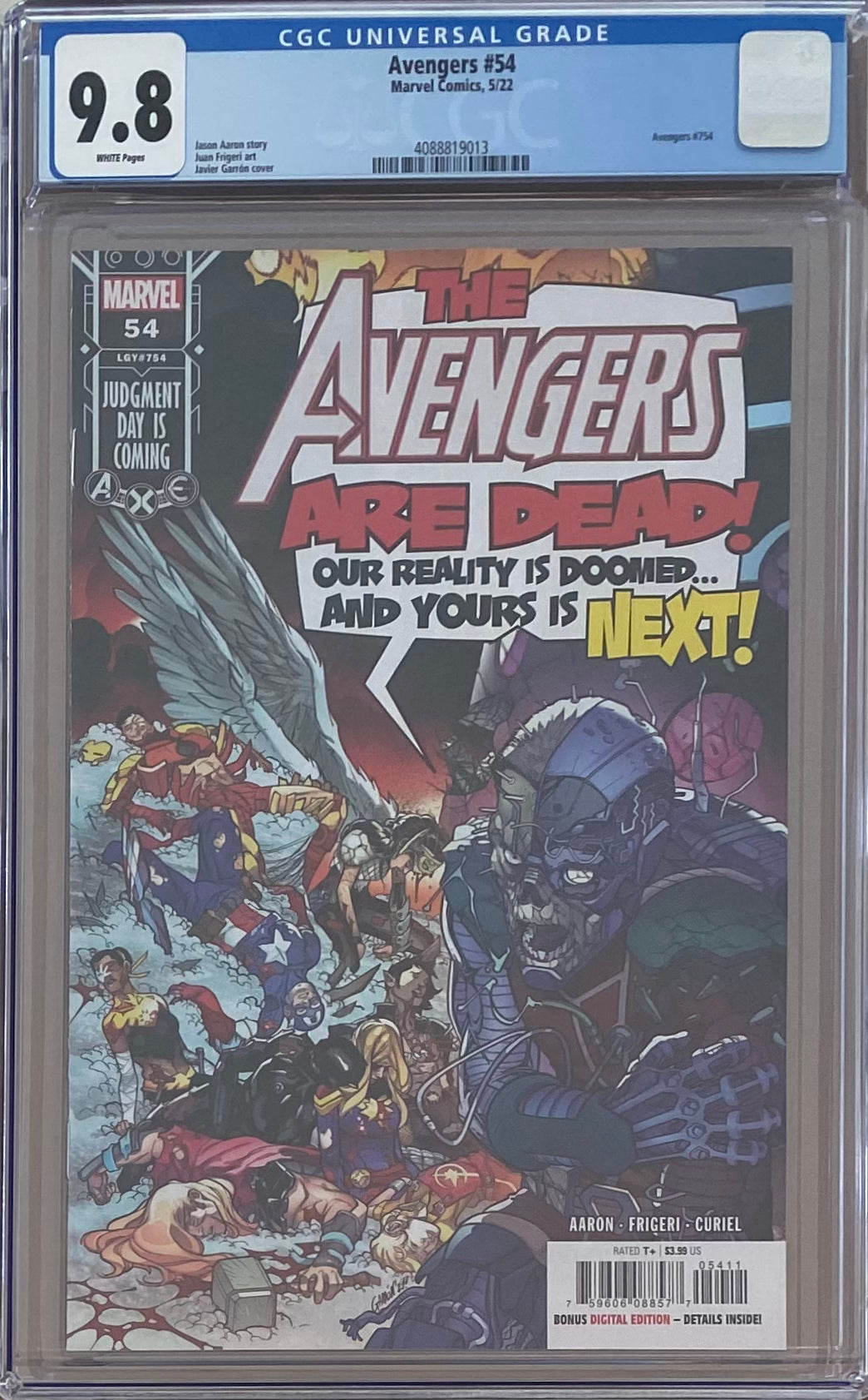 Avengers #54 CGC 9.8