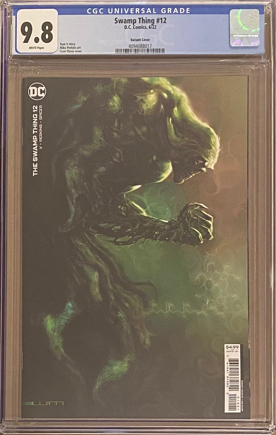 Swamp Thing #12 Variant CGC 9.8