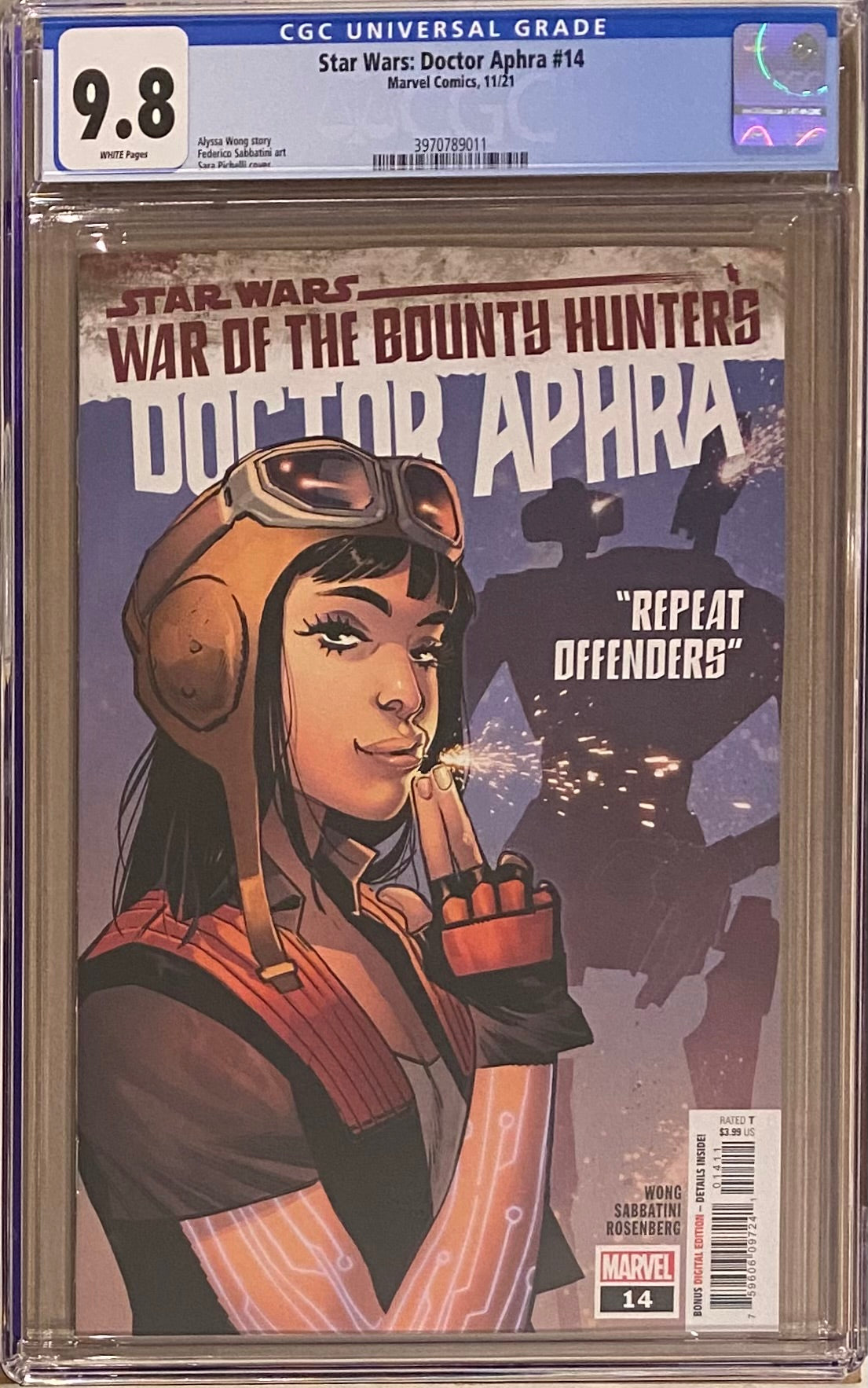 Star Wars: Doctor Aphra #14 CGC 9.8 - War of the Bounty Hunters