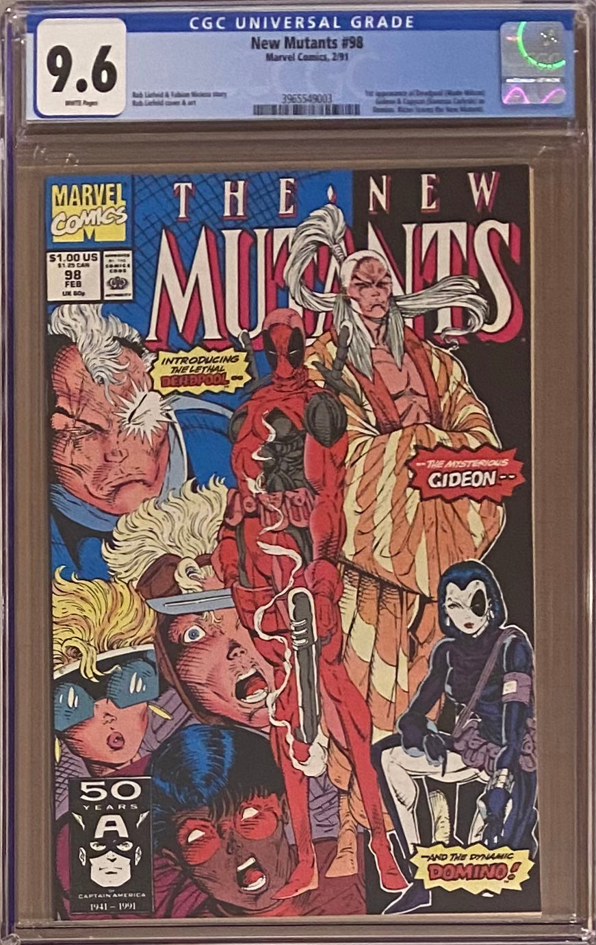 New Mutants #98 CGC 9.6