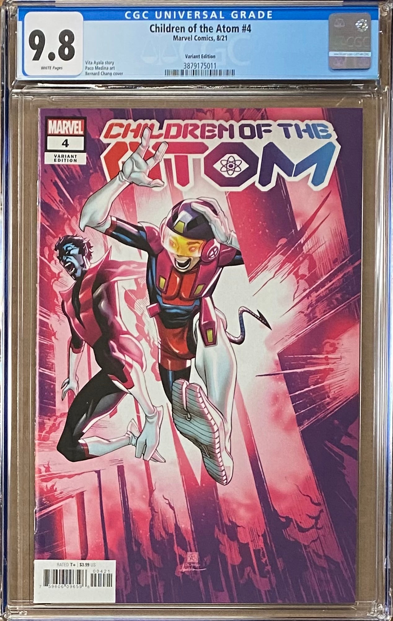 Children of the Atom #4 Variant CGC 9.8