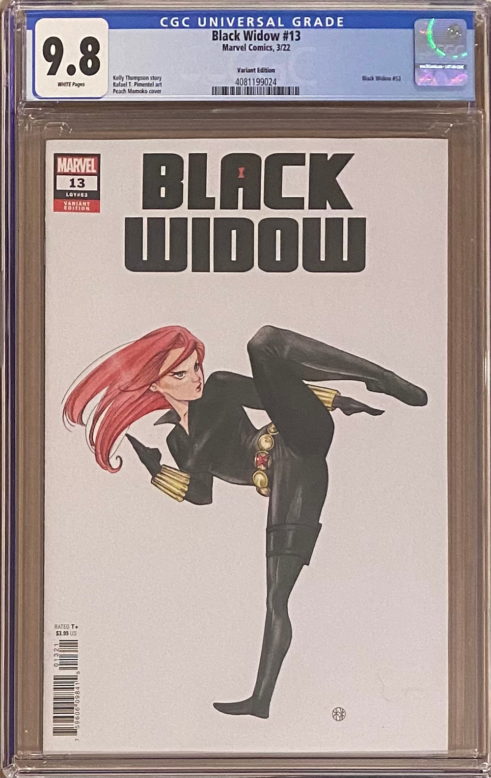 Black Widow #13 Momoko Variant CGC 9.8