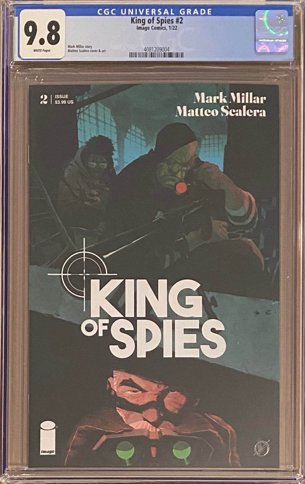 King of Spies #2 CGC 9.8