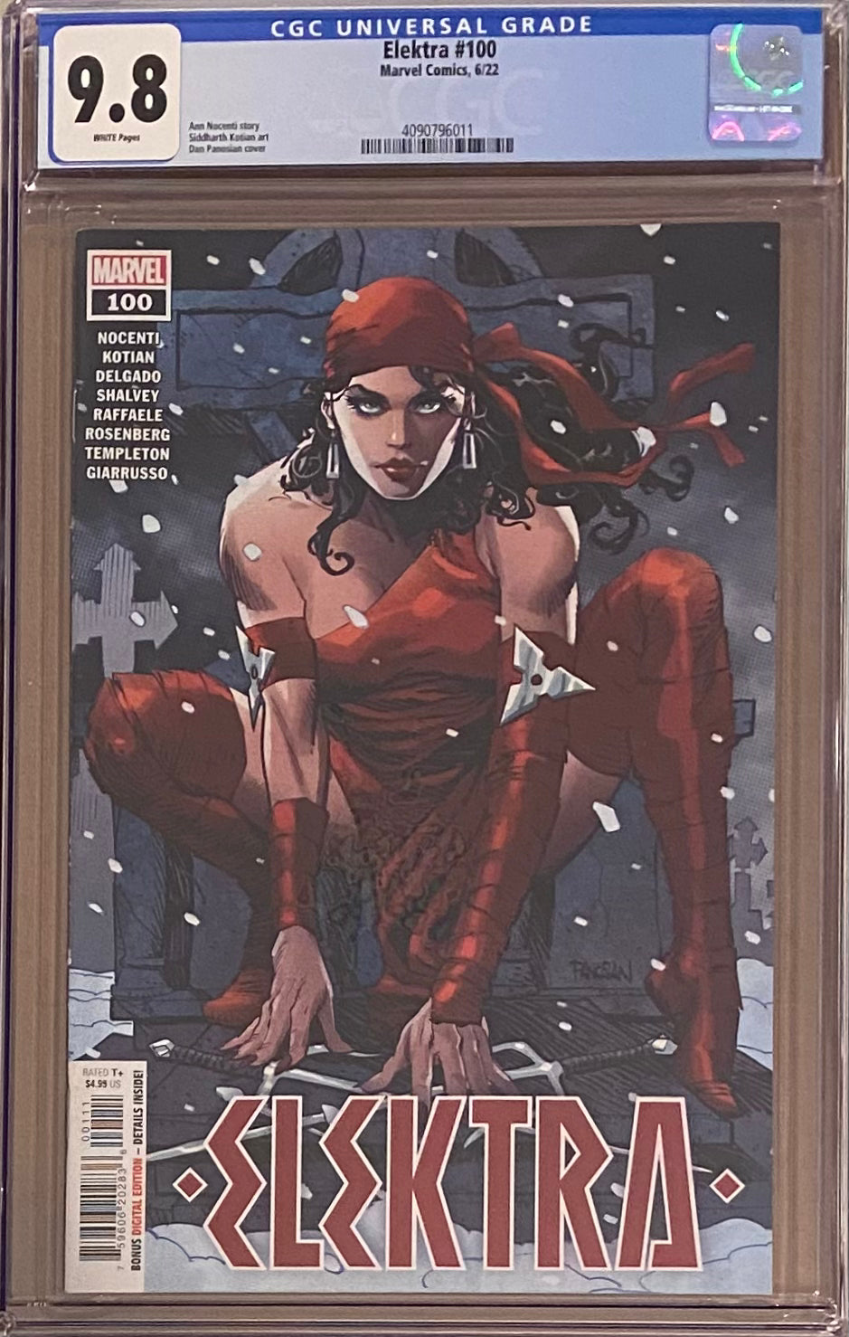 Elektra #100 CGC 9.8