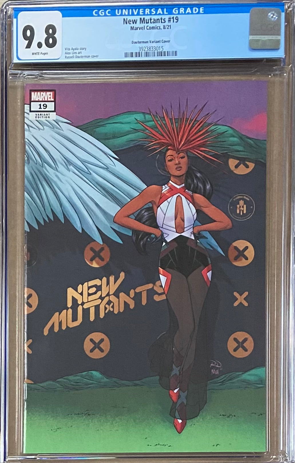 New Mutants #19 Dauterman Hellfire Gala Connecting Variant CGC 9.8 - Hellfire Gala