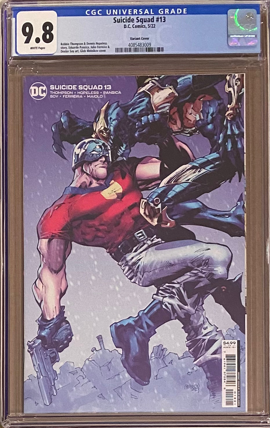 Suicide Squad #13 Variant CGC 9.8