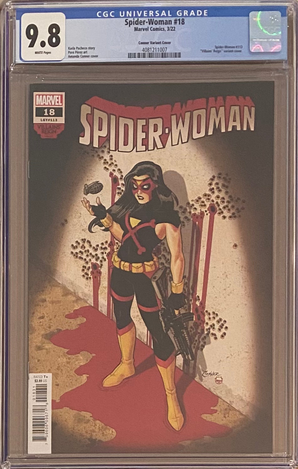 Spider-Woman #18 Conner Variant CGC 9.8