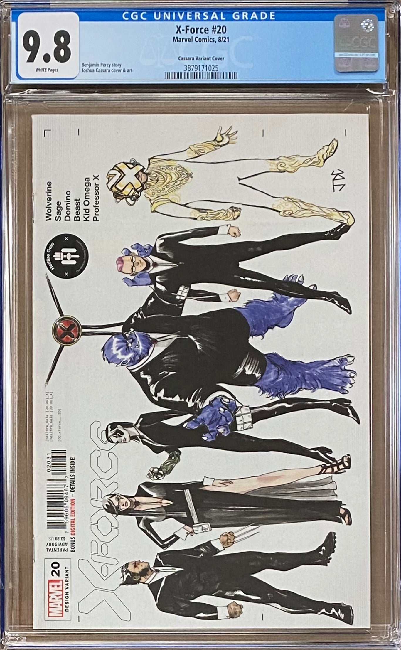 X-Force #20 Hellfire Gala Design Variant CGC 9.8 - Hellfire Gala