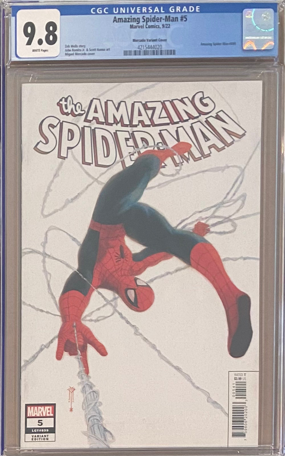 Amazing Spider-Man #5 Mercado Variant CGC 9.8