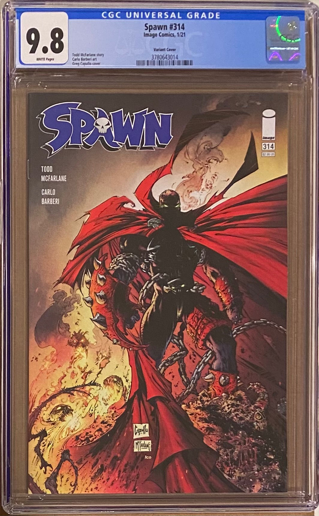 Spawn #314 Variant CGC 9.8