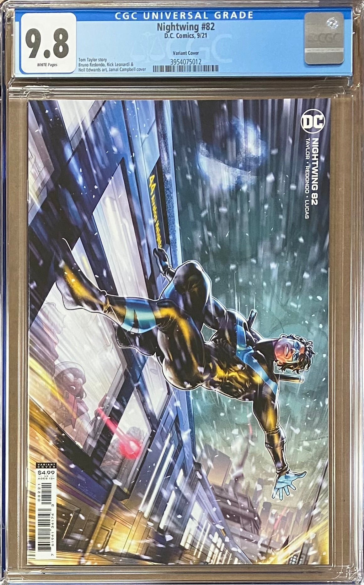 Nightwing #82 Variant CGC 9.8