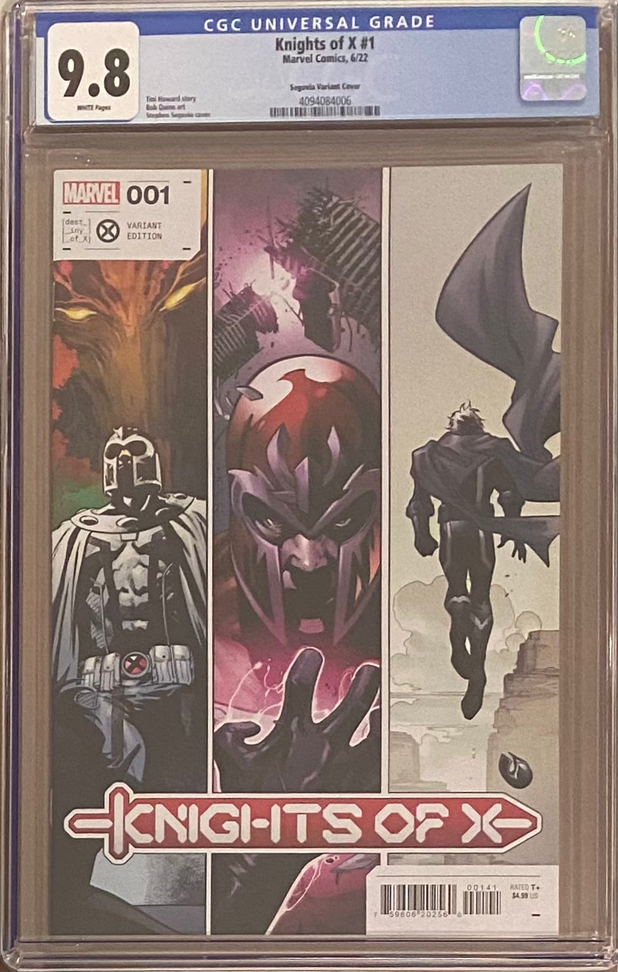 Knights of X #1 Segovia Variant CGC 9.8