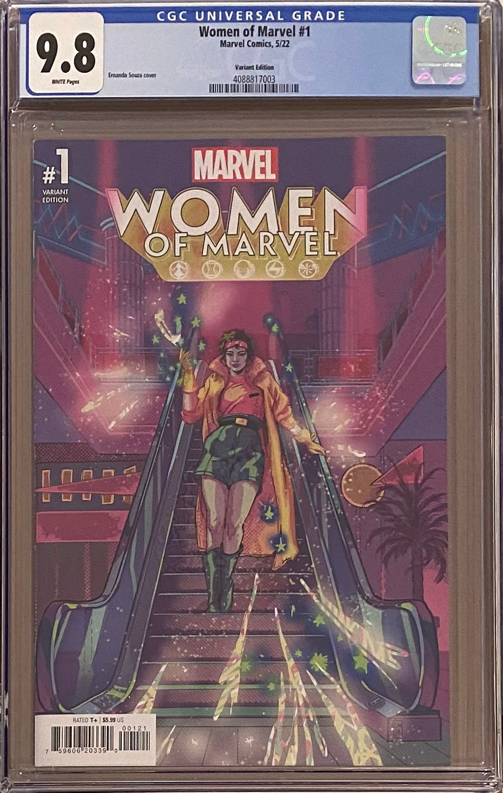 Women of Marvel #1 Souza Variant CGC 9.8