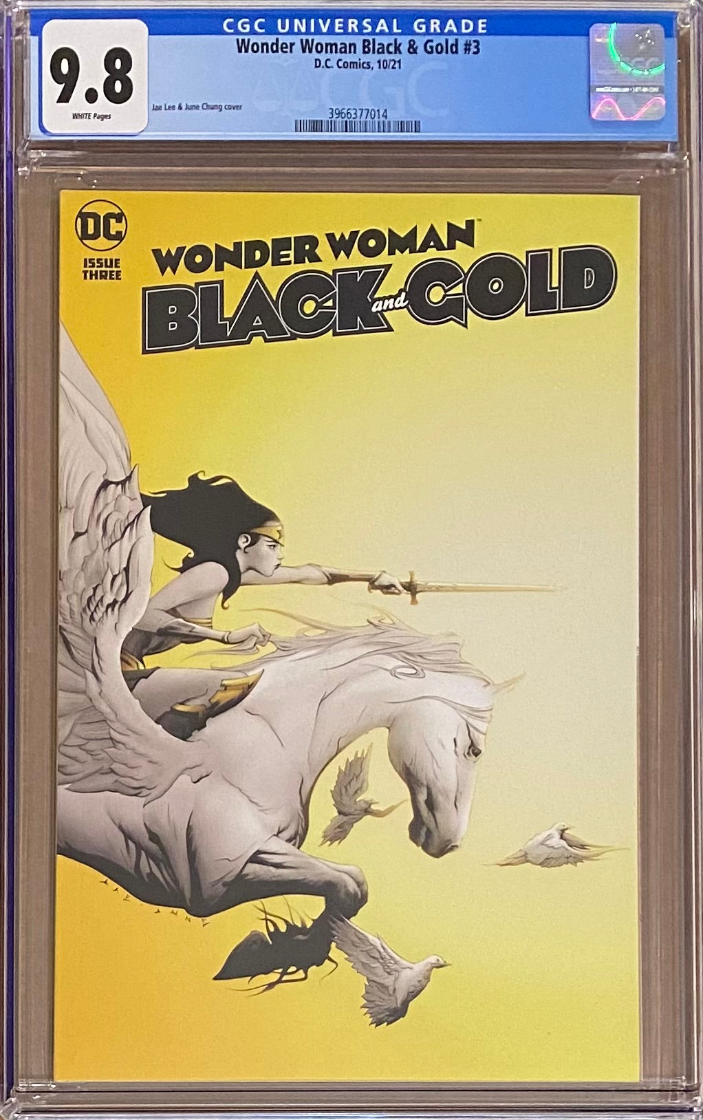 Wonder Woman: Black and Gold #3 CGC 9.8