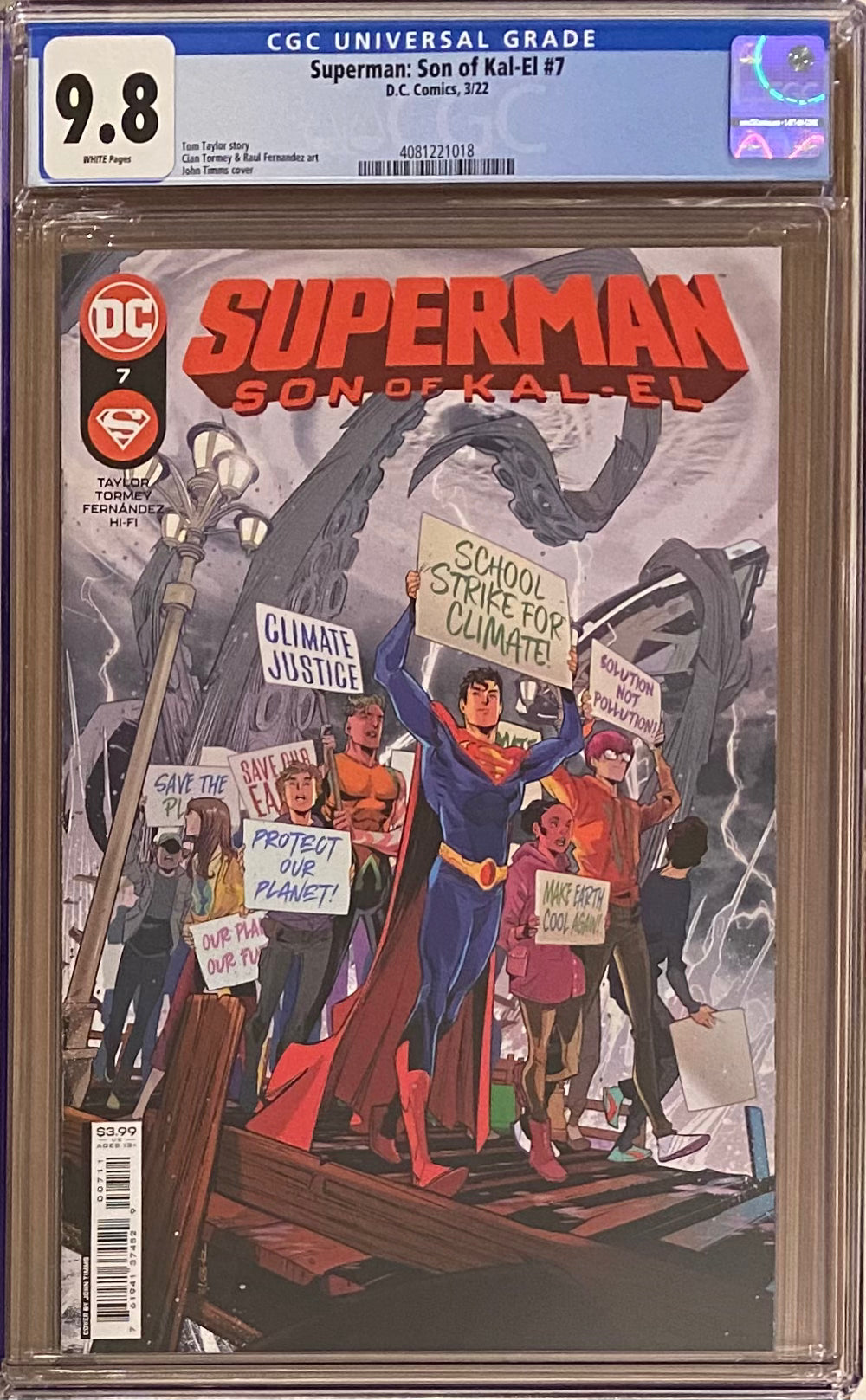 Superman: Son of Kal-El #7 CGC 9.8