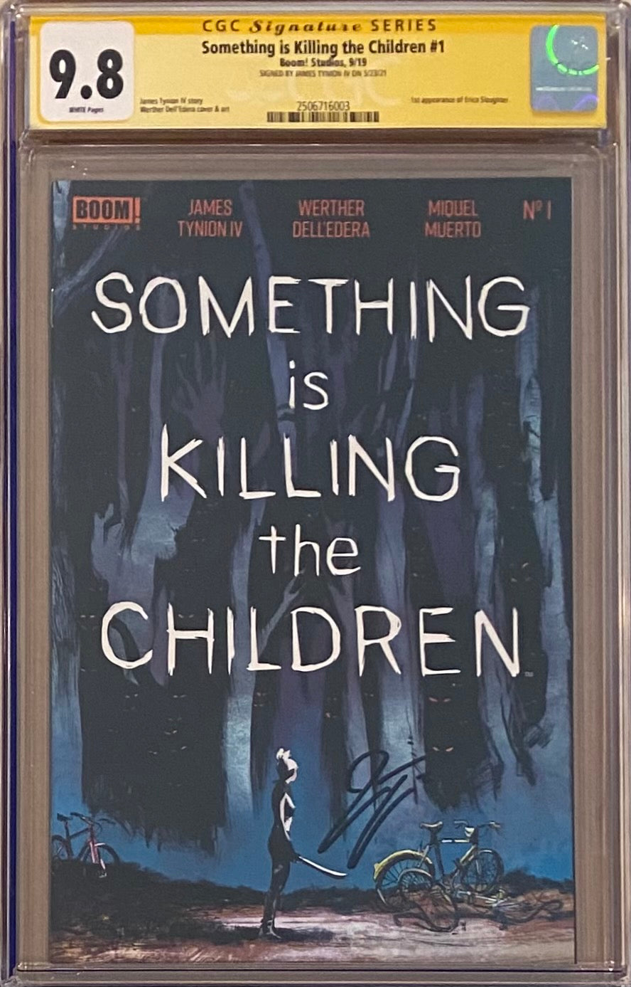 Something is Killing the Children #1 CGC 9.8 SS - First Printing