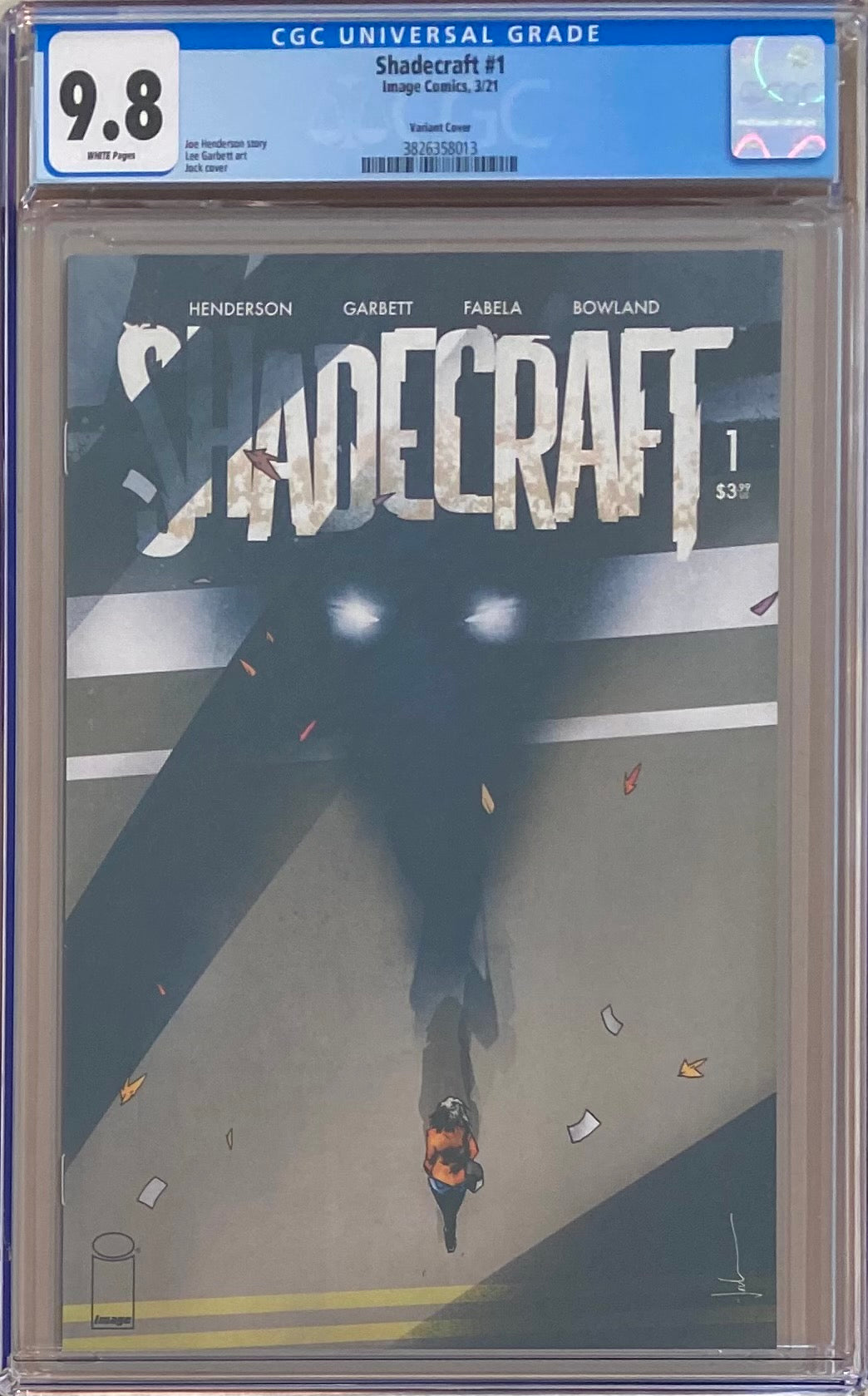 Shadecraft #1 Jock Variant CGC 9.8