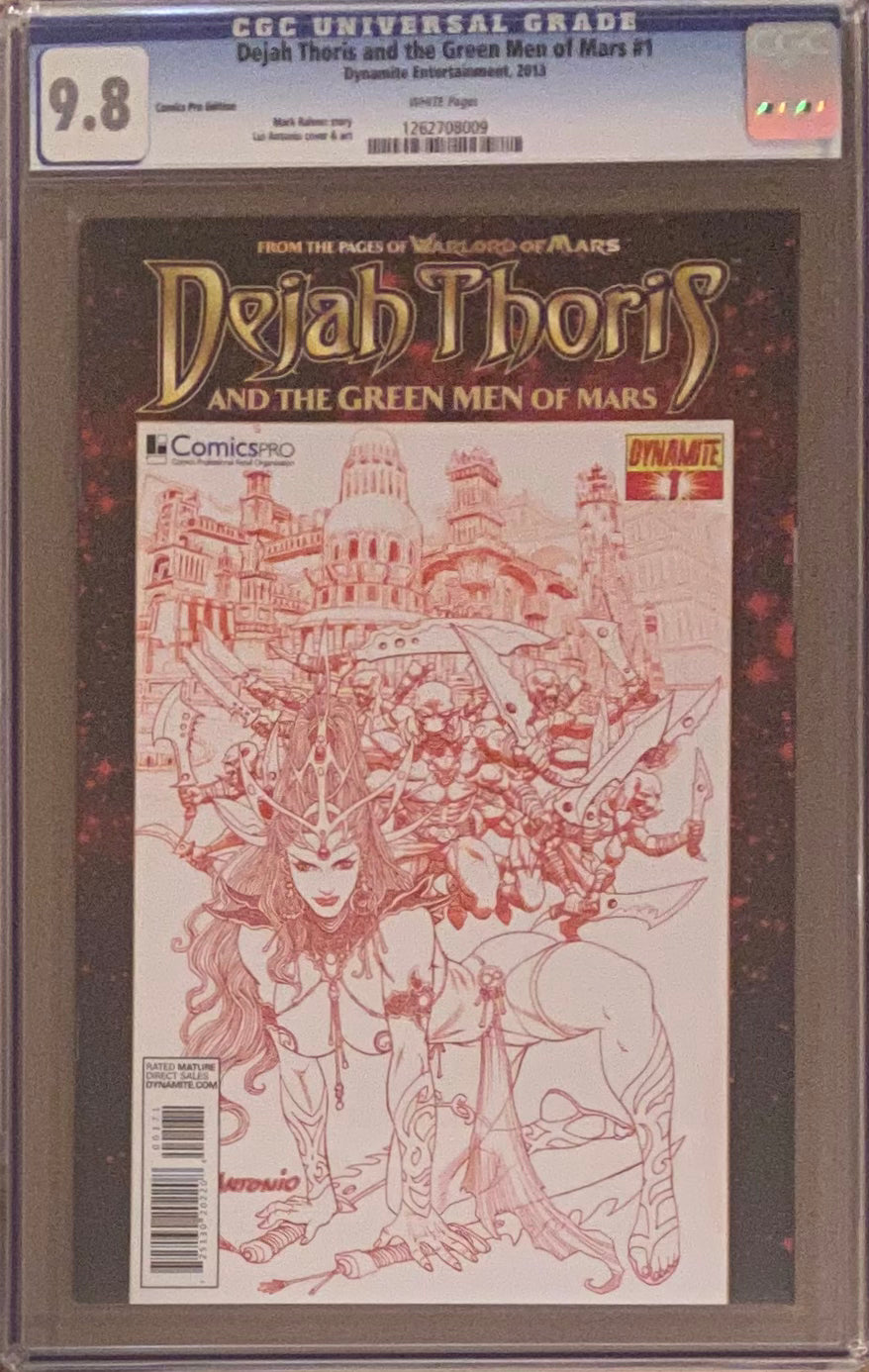 Dejah Thoris and the Green Men of Mars #1 Comics Pro Edition CGC 9.8